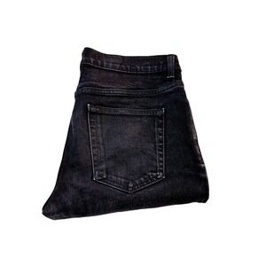 COS Mid Rise Slim Leg Black Denim Jeans Size 30/32